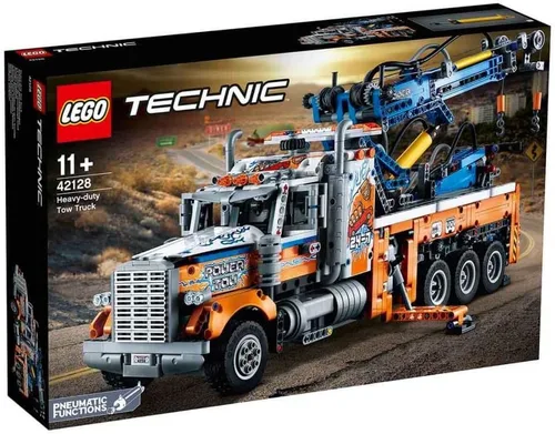 Miniatura 2 de Lego 42128 Technic - Camión de remolque resistente con grúa de juguete para niños y niñas con funciones mecánicas, juego de construcción de modelos