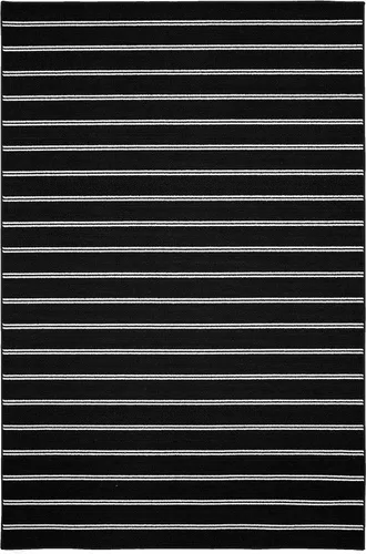 Miniatura 16 de Garland Rug Avery - Alfombra a rayas de 9 pies x 12 pies, antideslizante, suave, resistente a las manchas, ideal para salas de estar y pasillos