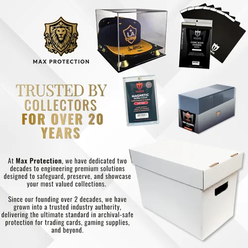 Miniatura 7 de Max Protection CGC Cajas de almacenamiento de cómics graduadas – Estuche resistente para cómics graduados de 35 a 40 grados con resistencia