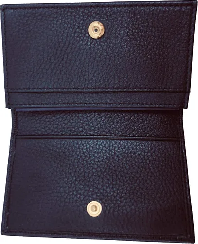 Miniatura 4 de Prada 1MC122 Vitello - Funda de piel para tarjetas de crédito piel de becerro color negro