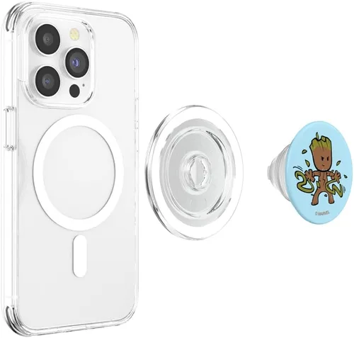 Miniatura 4 de Marvel Guardianes de la Galaxia Cute Baby Groot PopSockets MagSafe PopGrip para iPhone