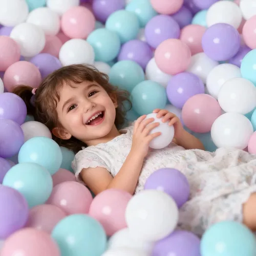 Miniatura 4 de GOGOSO Bolas para corral de bolas para niños pequeños sin ftalatos, sin BPA, no tóxicas, a prueba de aplastamiento, de plástico suave, bolas