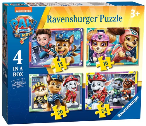 Miniatura 4 de Ravensburger Paw Patrol The Movie 3X 49 - Rompecabezas de 35 piezas para niños a partir de 5 años