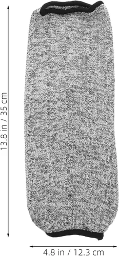 Miniatura 2 de Mangas de brazo resistentes a cortes de 13.8 in, cubierta de protección de antebrazo Hppe grado 5, funda protectora anticortes para carpintería