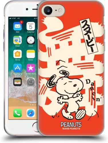 Miniatura 405 de Carcasa de gel para iPhone 7 Plus/iPhone 8 Plus, diseño de Snoopy Oriental de Peanuts, Badges