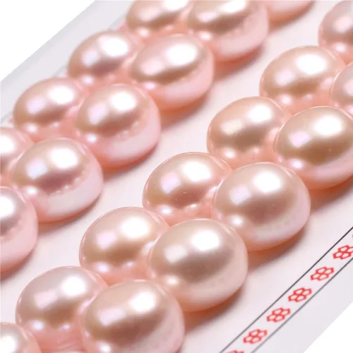 Miniatura 6 de 16 pares de perlas cultivadas de agua dulce de grado AAA para hacer aretes de joyería (negro)