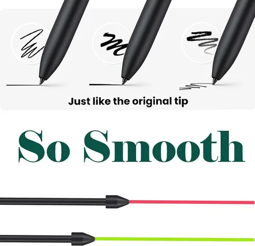 Miniatura 6 de Paquete de 5 puntas de bolígrafo S6 S para Samsung Galaxy Tab S6, piezas de repuesto con pinzas (negro)