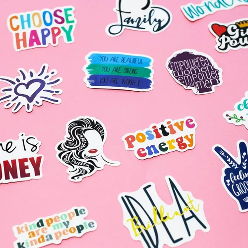 Miniatura 4 de 100 calcomanías inspiradoras con citas, calcomanías motivacionales de recompensa para adultos, adolescentes, estudiantes, calcomanías inspiradoras