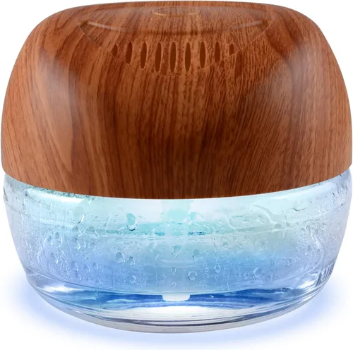 Limpiador de Aire Basado en Agua, Revitalizador de Aire y Ambientador, Ambientador de Aire con 7 Luces LED Cambiantes de Color para Habitaciones