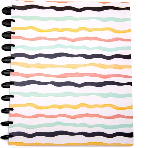 Miniatura 161 de Talia - Cuadernos de notas con tapas, planificador, personalizables, (Azul de Verano, Junior (5.5 pulgadas x 8.5 pulgadas)) Azul verano