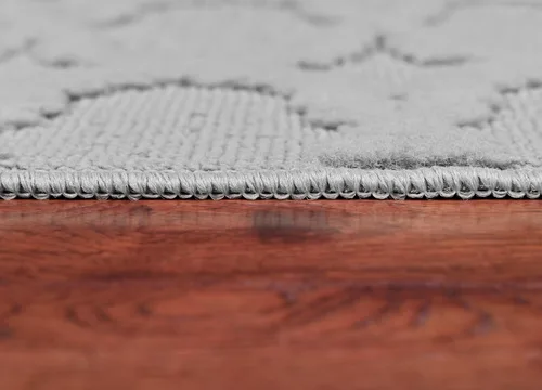 Miniatura 99 de Garland Rug Sparta - Alfombra antideslizante de polipropileno de 2 pies x 12 pies, color negro, ideal para salas de estar y pasillos, elegante