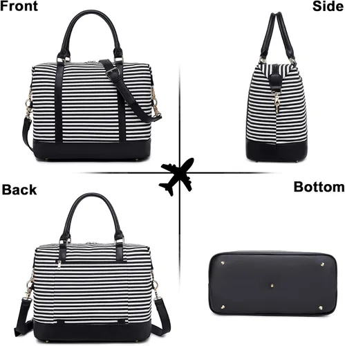 Miniatura 2 de CAMTOP- Bolso de viaje para mujer, de lona, para equipaje de mano), 6050