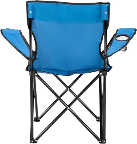 Miniatura 5 de Silla de campamento portátil, silla de campamento pequeña, silla plegable, silla de campamento de playa, silla deportiva con respaldo y soporte