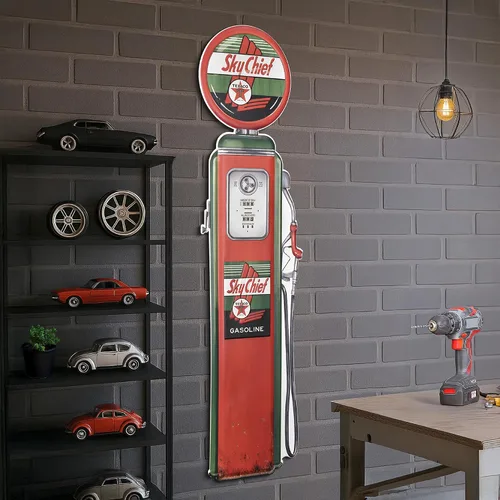 Miniatura 2 de American Art Decor Letrero de metal en relieve para pared, decoración de habitación para bar, cueva de hombre, garaje, sala de juegos y más