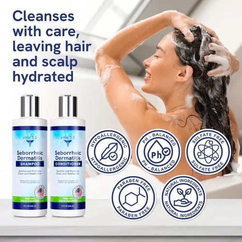Miniatura 5 de Champú y acondicionador pHat 5.5 para seborrea y dermatitis