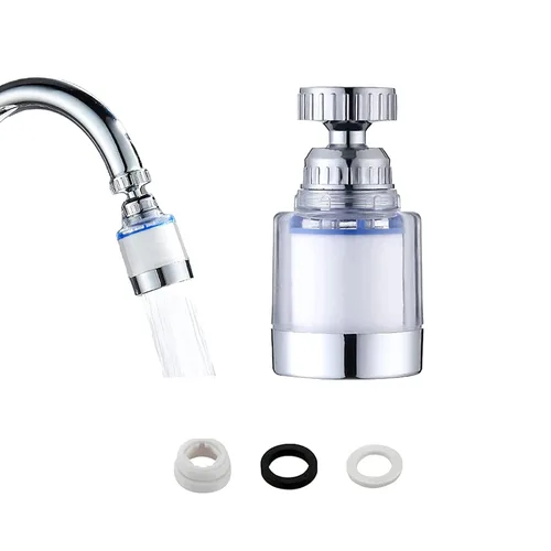 Miniatura 10 de Paquete de 5 cartuchos de repuesto para filtro de grifo del fregadero, cartucho de repuesto para filtro de agua del fregadero, filtro de agua del 5