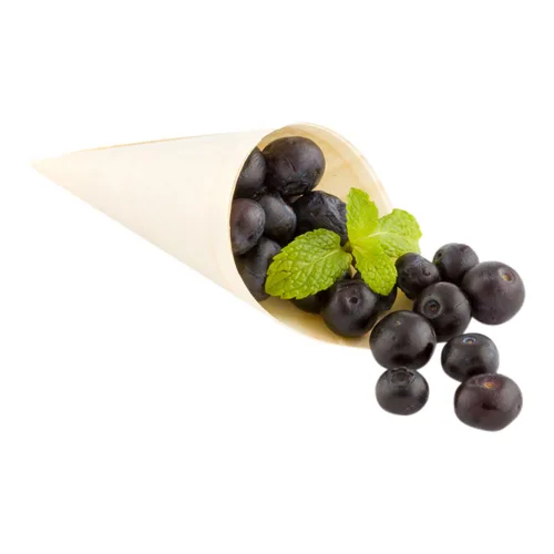 Miniatura 5 de Restaurantware Cono de madera de pino 7-IN para servir y degustar: perfecto para aperitivos y alimentos en casa fiestas o eventos de catering – 6 oz