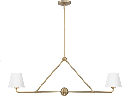 Miniatura 17 de Crystorama Xavier - Candelabro lineal dorado vibrante de 6 luces oro (Vibrant Gold)