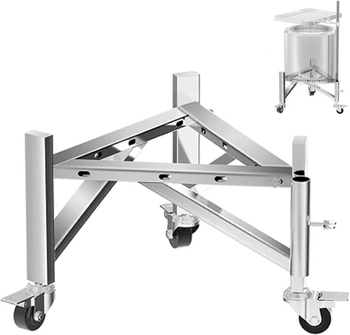 Soporte universal para fogata de 15, 17, 19.5, 22, 25, 27 pulgadas, soporte de acero inoxidable para fogata de campamento para estufa individual,