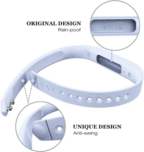 Miniatura 4 de Compatible con correas Flex 2, repuesto para Flex 2, accesorios deportivos, correa de silicona suave con cierre de cierre para reloj Flex 2, correa