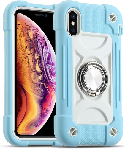 Miniatura 19 de MARKILL Compatible con iPhone Se3/iPhone Se2, Funda para iPhone 6/6S, Funda para iPhone 7/iPhone 8 de 4.7 Pulgadas con Soporte Anular, Funda