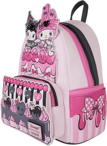 Miniatura 2 de Mochila Mini Loungefly Sanrio My Melody y Kuromi