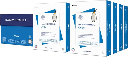 Hammermill - Papel para impresora y copias (20 libras), de 8.5 x 11 pulgadas (1 resma de 500 hojas)