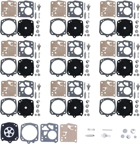 Kit de reconstrucción de diafragma de carburador para Jonsered 625, 630, 670, para Husqvarna 61, 65, 77, 162, 181, 185, 266, 268, 272, 281, 288,