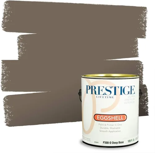 Miniatura 37 de Prestige Paints - 2 en 1, pintura base y pintura de exterior, P500-N-SW7020 SW6991-PCM