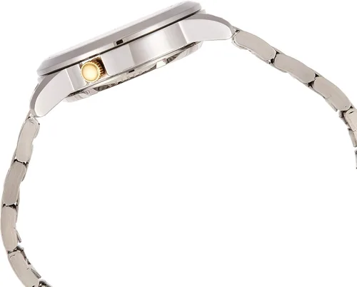 Miniatura 4 de SEIKO Reloj para hombre SNKK07 5 de acero inoxidable con esfera blanca, Azul, Reloj de cuarzo,Automático automático,Automático,Reloj automático