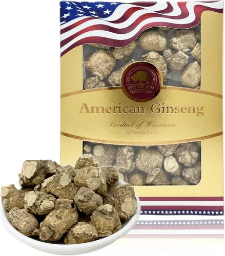 Miniatura 11 de DOL - Raíces de ginseng americano de Wisconsin cultivadas a mano, perlas de ginseng cultivadas a mano, 4 onzas (3.99 oz/caja)