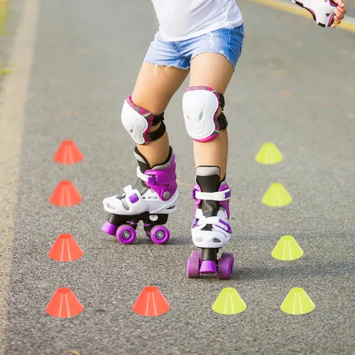 Miniatura 4 de Juego de 20 mini conos de disco de fútbol, marcadores de entrenamiento de fútbol PE para entrenamiento deportivo, fútbol, baloncesto, patinaje