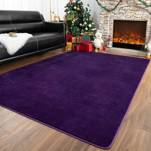 Miniatura 8 de Przemy Alfombras negras lavables para dormitorio, sala de estar, alfombra de pasillo de 2 x 6 pies, alfombra de interior de espuma viscoelástica