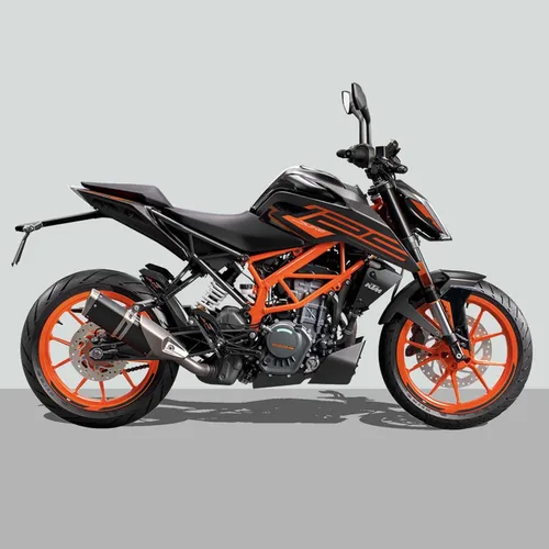 Miniatura 2 de Adhesivos de resina para motocicleta 3D compatibles con KTM Duke 125 2021 2022. Protección del tanque contra impactos y arañazos. Adhesivos