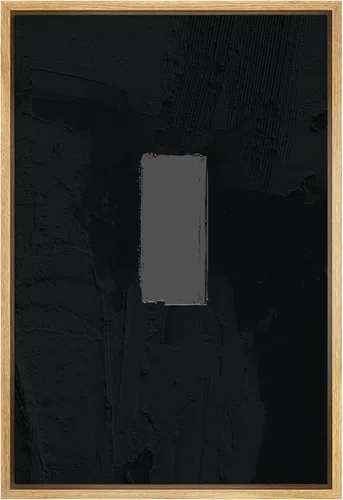 Miniatura 24 de SIGNWIN Lienzo enmarcado para pared, nubes blancas sobre el mar azul marino, pintura al óleo del océano costero, primer plano abstracto, moderno