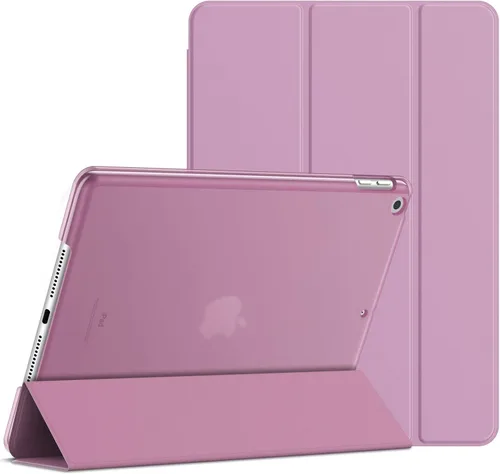 Miniatura 14 de JETech Funda para iPad de 10.2 pulgadas (modelo 2021/2020/2019, 9/8/7 generación), cubierta con activación/suspensión automática (beige)