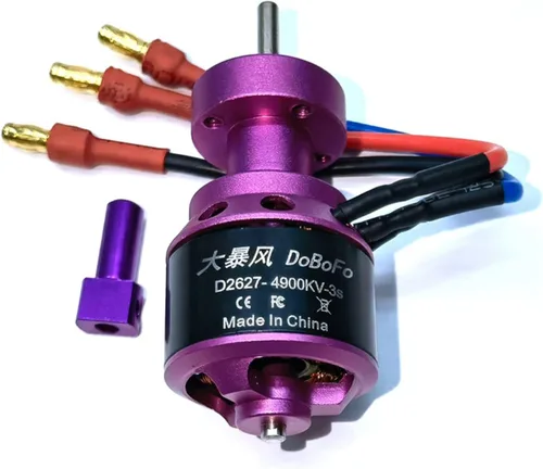 Miniatura 12 de EDF 1.969 in 4S 4300KV 16.8V 11 aspas con 40A ESC, ventilador eléctrico con controlador de velocidad electrónico, motor de chorro RC, motor sin
