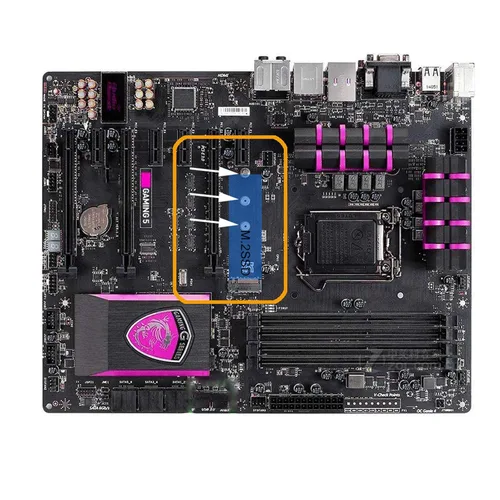 Miniatura 6 de Kit de tornillos de montaje PCIe NVMe M.2 SSD para placas madre Asus Gigabyte ASRock Msi, 30 piezas