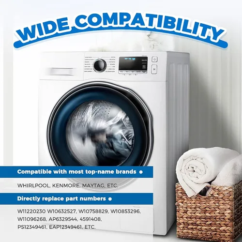 Miniatura 5 de W11096268 Reemplazo de válvula de entrada de agua para lavadora Whirlpool Kenmore Maytag, reemplazo W11220230, W10632527, W10758829, W10853296
