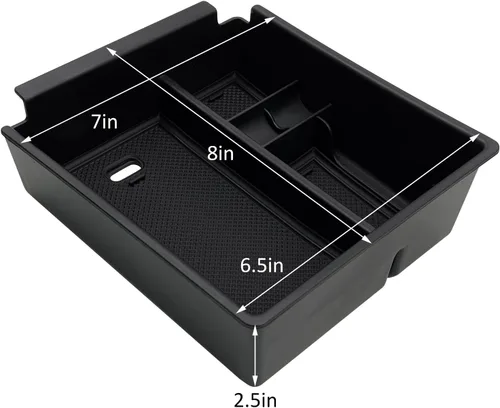 Miniatura 3 de Compatible con Hyundai Tucson Limited e Híbrido 2022 2023 2024 Accesorios Organizador de Bandeja de Consola Central se ajusta para 2022 2023 2024