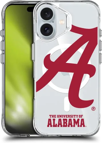 Miniatura 345 de Head Case Designs Funda de gel suave con licencia oficial de la Universidad de Alabama UA Collage compatible con Apple iPhone 13 Pro Max