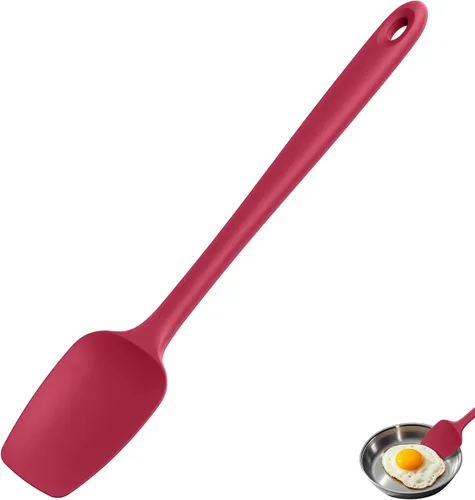 Miniatura 16 de Espátula de silicona resistente al calor: U-Taste, flexible de 600ºF, de 11.38 pulgadas, de silicona, para mezclar, remover, cocinar, raspar