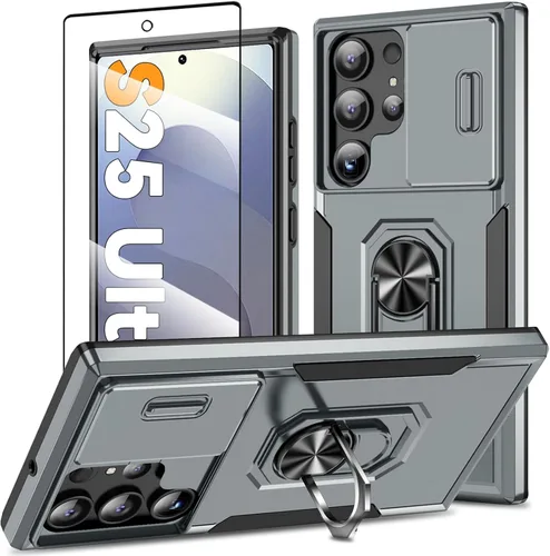 Miniatura 68 de Funda magnética para Samsung Galaxy Note 20 Ultra con soporte de anillo [con protector de pantalla] [Compatible con carga inalámbrica MagSafe] Funda