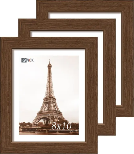 Miniatura 106 de VCK Marcos para póster de madera maciza de 22.375 x 34 pulgadas, marco de fotos A1 negro con montaje en pared, paquete de 3