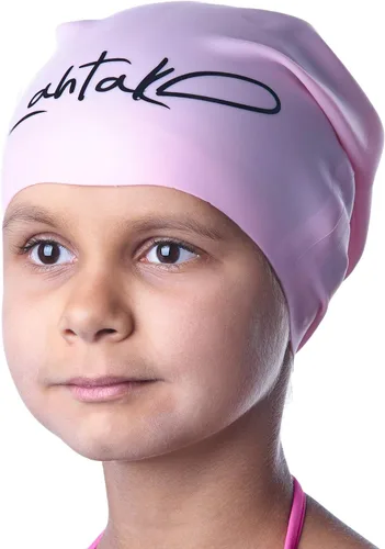 Miniatura 10 de Kids Swim Cap for Long Hair - Comfortable Fit Silicone Swimming Hat for Girls & Boys with Curly Hair, Braids, or Dreadlocks - Durable & Easy to Wear