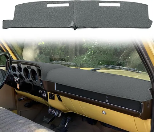 Miniatura 8 de Tapete de cubierta de tablero personalizado para Chevy Chevrolet Silverado C10 C20 C30 K10 K20 K20 K30 Suburban K5 Blazer Pickup, GMC Jimmy C/K 15