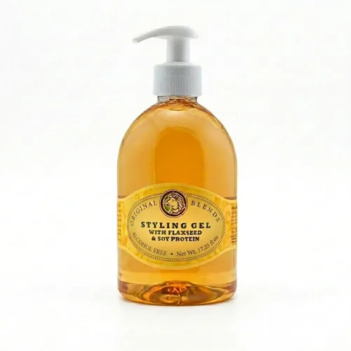 Miniatura 9 de Gel natural de linaza para el cabello para niños y familias sin alcohol, sin sulfatos, sin parabenos, vegano - Domina el encrespamiento - Gel