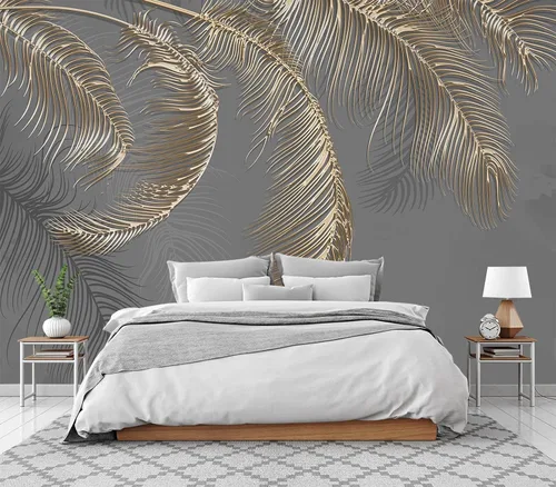 Miniatura 38 de Mural de pared de picos de montaña y bosque para dormitorio, sala de estar, papel tapiz para decoración 158" x 110" (no autoadhesivo)