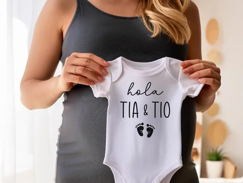 Miniatura 3 de Anuncio de embarazo de Hola Tia y Tio para tía y tío
