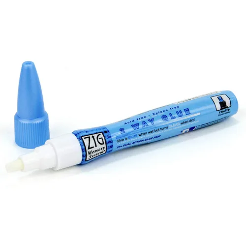 Miniatura 3 de EK Tools 55-00012 - Bolígrafo de pegamento con punta de cincel de 2 vías, multicolor